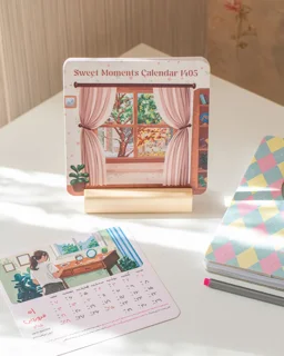 تقویم رومیزی 1405 سری Sweet Moments
