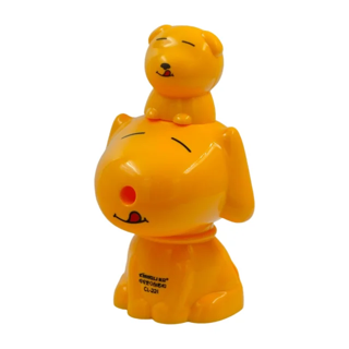 تراش رومیزی فانتزی طرح سگ دوقلو کد CL-221
