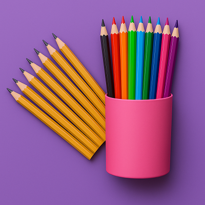 مداد و مداد رنگی