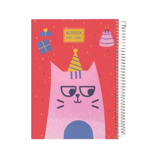 دفتر مجلد سیمی 80 برگ پاپکو کد  7178