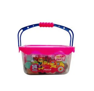 خمیر بازی مدل لیا بسته 14 عددی