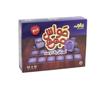 بازی حواس‌جمع آموزش رنگ و عدد