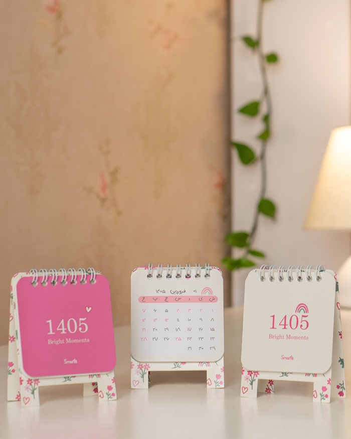 تقویم رومیزی 1405 سری Moments Bright