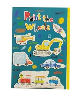 دفتر نقاشی 60 برگ پاپکو سری پرونوت طرح وسایل نقلیه