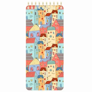 دفتر مستر نوت مدل TO DO LIST طرح خانه های رنگی