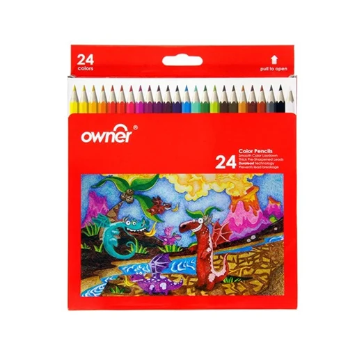 مداد رنگی 24 رنگ اونر